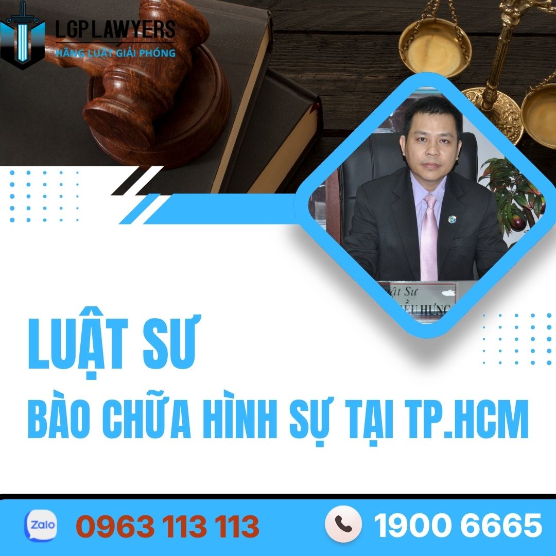 Hãng Luật Giải Phóng cung cấp dịch vụ luật sư bào chữa hình sự giỏi tại TP.HCM, hỗ trợ từ điều tra, truy tố đến xét xử, bảo vệ quyền lợi hợp pháp kịp thời.