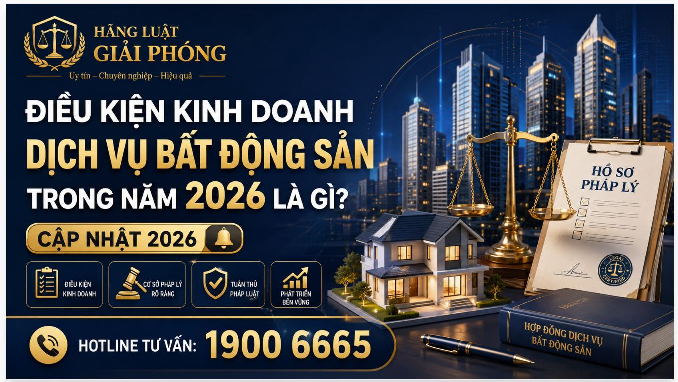 Muốn kinh doanh dịch vụ bất động sản cần chuẩn bị những gì? Quy định của pháp luật về điều kiện để kinh doanh bất động sản trong năm 2026 như thế nào?