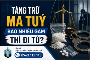 Tàng trữ ma tuý bao nhiêu gam thì đi tù?