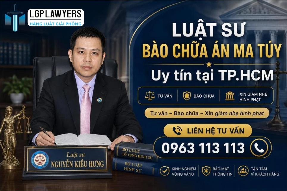 Luật sư bào chữa án ma túy uy tín tại TP.HCM