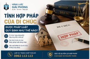Tính hợp pháp của di chúc được pháp luật quy định như thế nào?