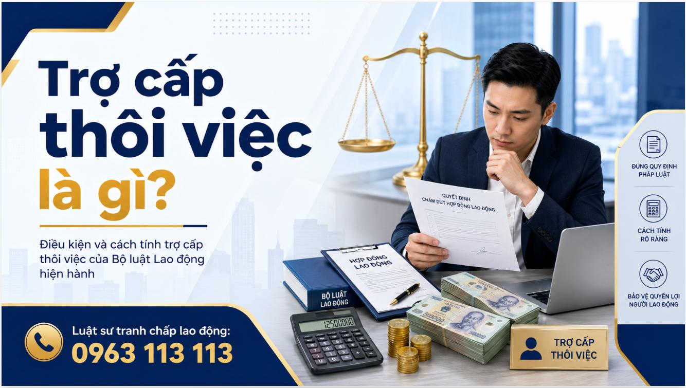 Trợ cấp thôi việc là gì? Điều kiện và cách tính trợ cấp thôi việc của Bộ luật Lao động hiện hành